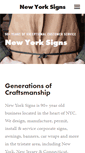 Mobile Screenshot of newyorksigns.com